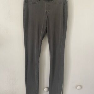 HUE Charcoal Denim Pants